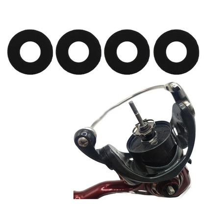 Gasket Set for Fishing Accessories (Carbon Fibre, Black)