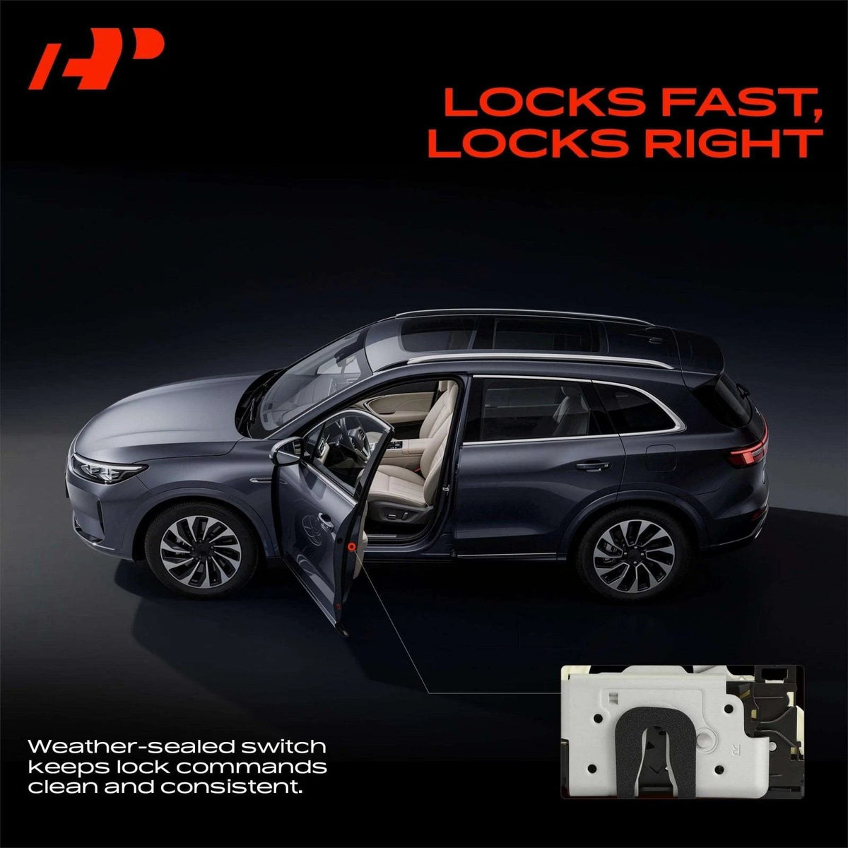 Front Right Door Lock Actuator for Ford Taurus (2013–2016) DG1Z5421812C, DLA1082