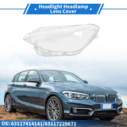 1 Pc Headlight Lens Cover for BMW 1 Series (2012–2014) No. 63117229671