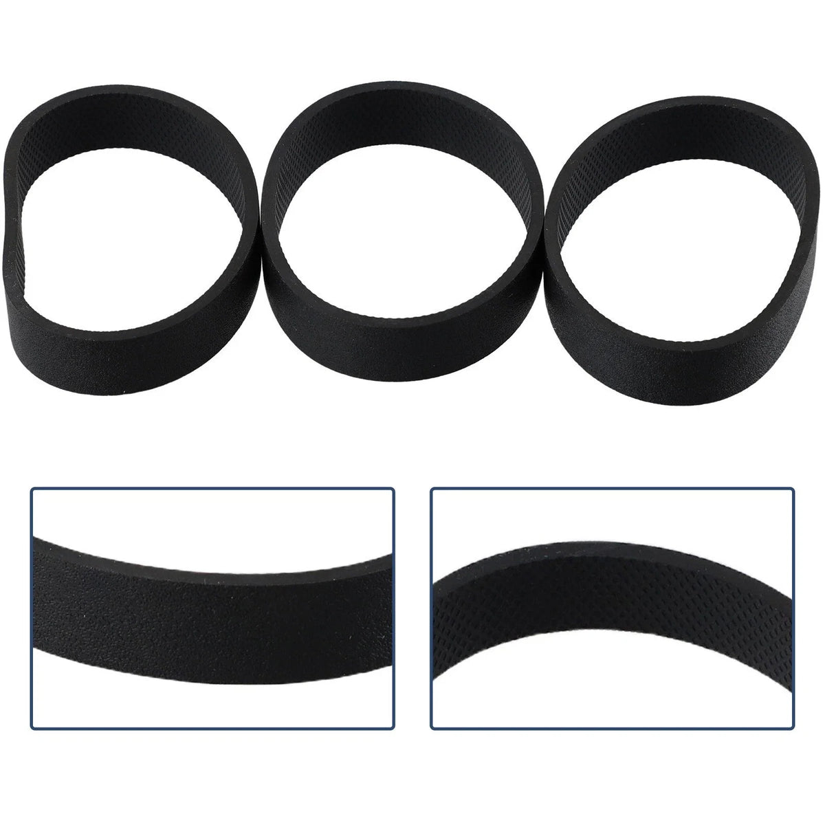 3X Rubber Belts for Vacuum Cleaner