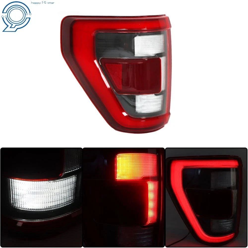 Tail Light Assembly for Ford F-150 (2021–2023) LED Left Side w/ Blind Spot