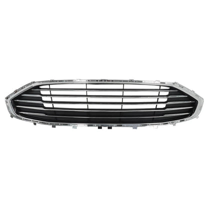 Set of 4 Front Upper & Lower Grille + Fog Light Covers for Ford Fusion (2019–2020) - KS7Z-17D957-ADPTM, KS7Z-17B814-AA, KS7Z-17B814-EA