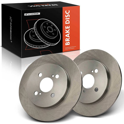 Rear Side Disc Brake Rotors for Toyota Yaris (2012–2018) BR901190, PRT6183
