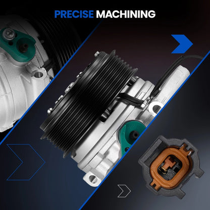 A/C Compressor for Cadillac Escalade (2015–2020) & Chevrolet Suburban, Tahoe (2015–2020) 6.2L, 5.3L