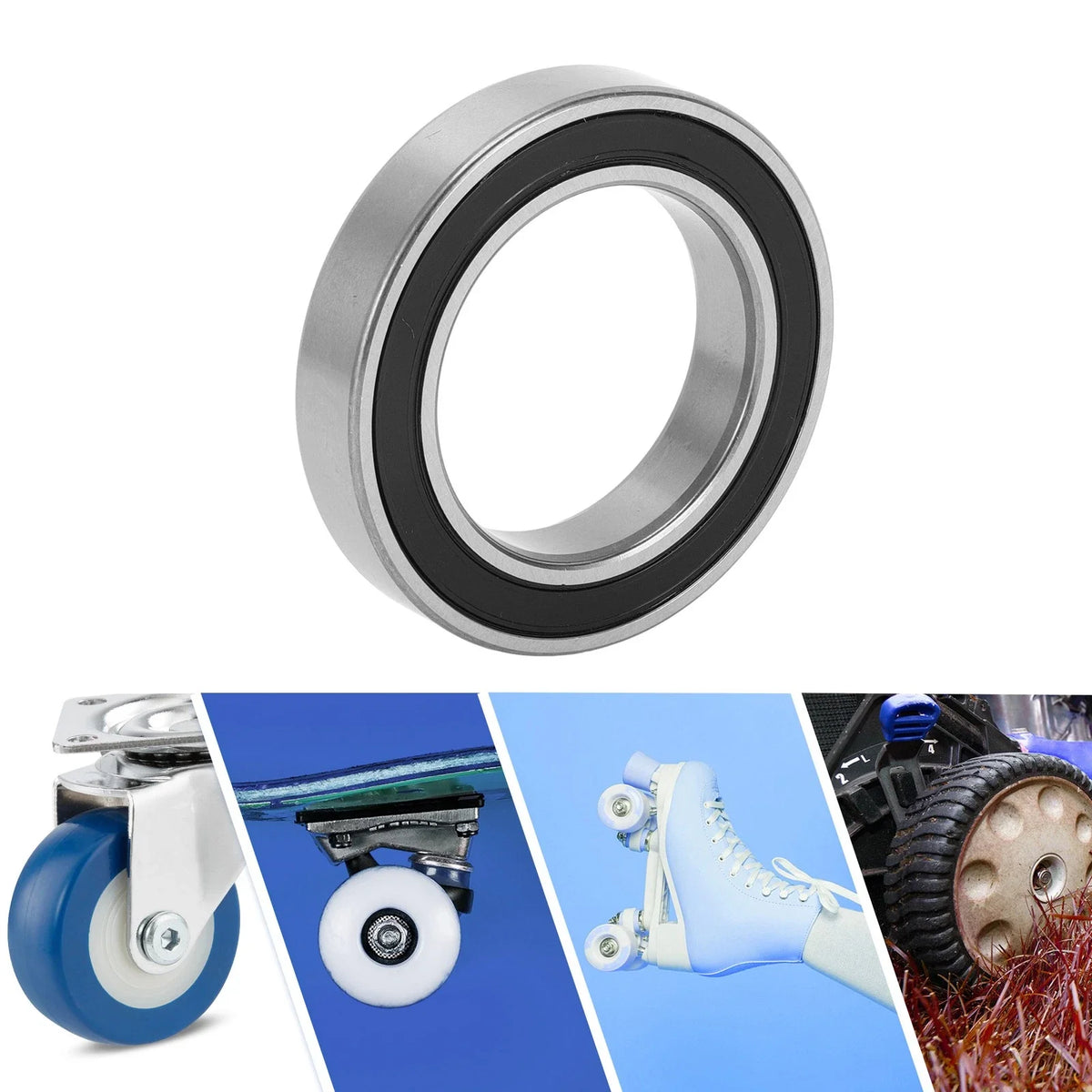 6908DDU Deep Groove Ball Bearing for Scooter Skateboard Wheel (40x62x12mm)