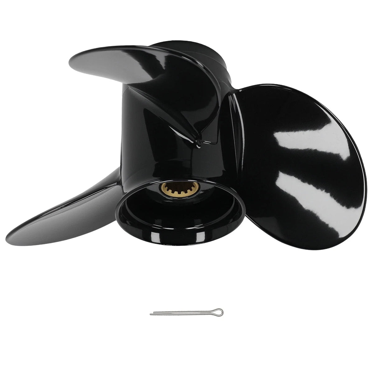Aluminum Boat Propeller for Evinrude 40-75HP (1975–2005) 15" Pitch 3 Blade