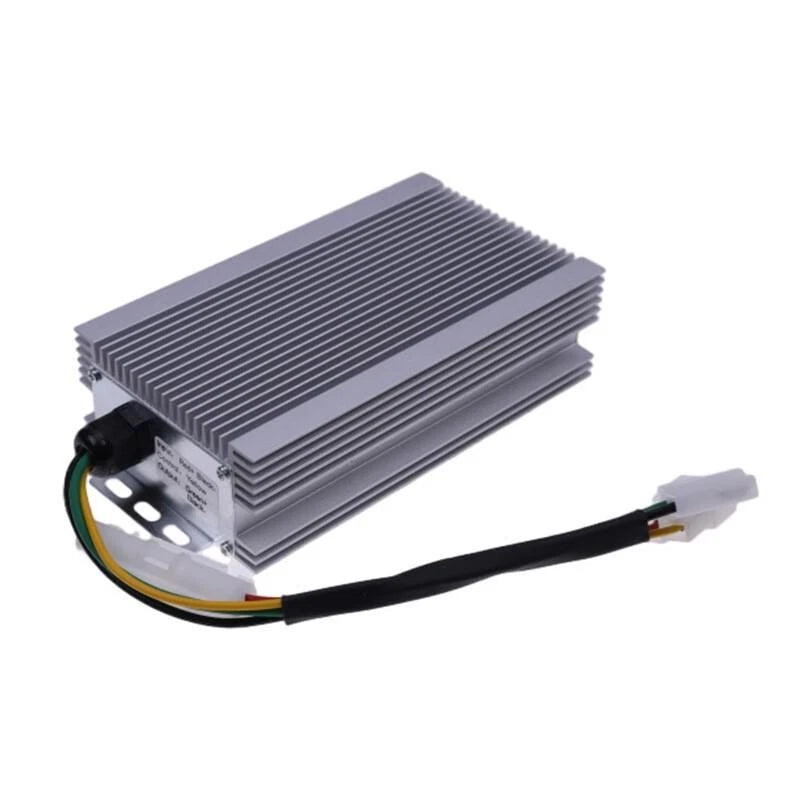DC Converter 48V to 12V Step Down Reducer 30A for Golf Cart (DC48VTO12V30A)