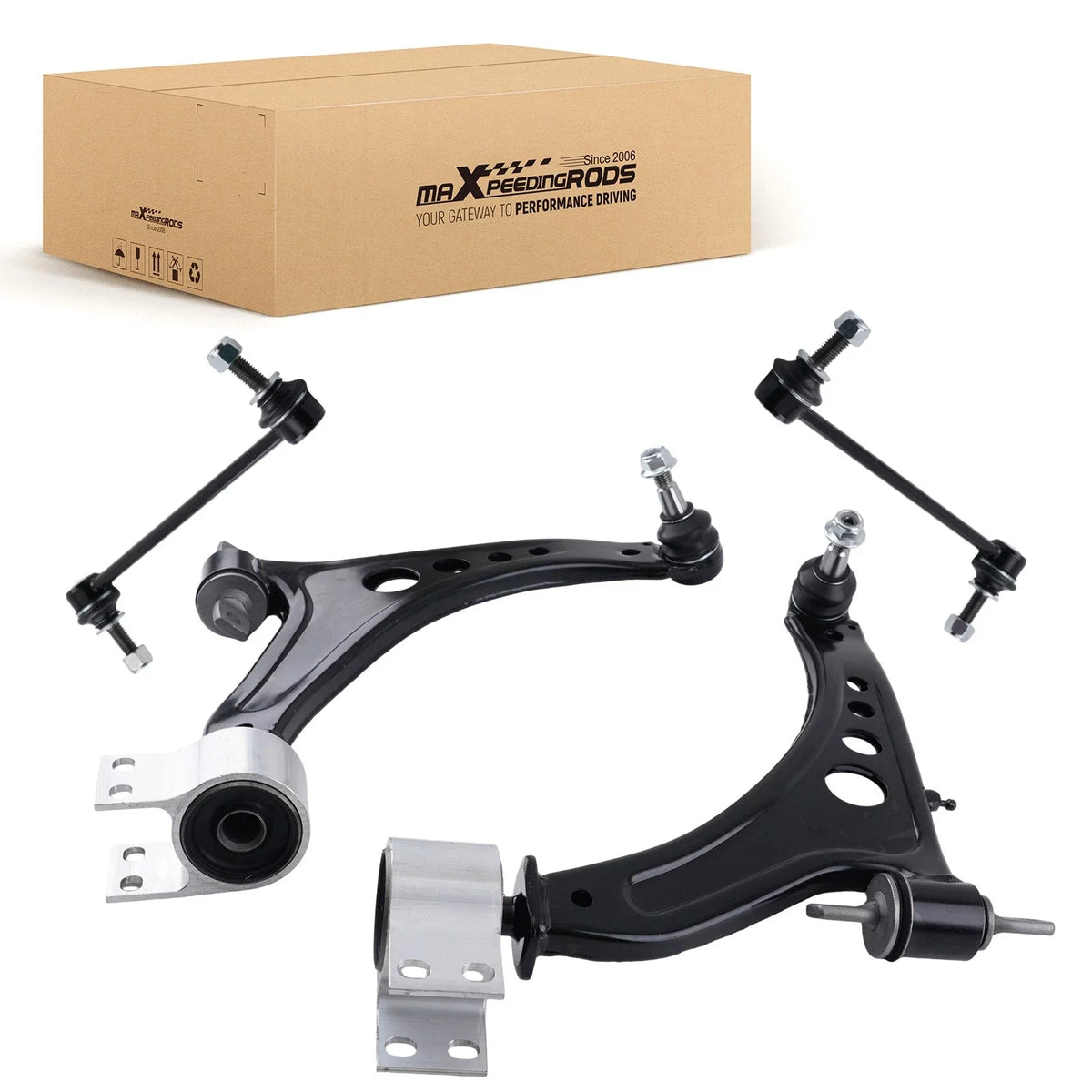 Front Suspension Lower Control Arms Sway Bar Kit for Buick LaCrosse (2017–2019)