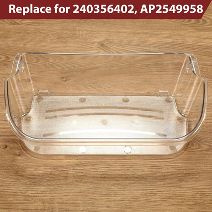 Clear Refrigerator Top Upper Door Bin for Frigidaire 240356402