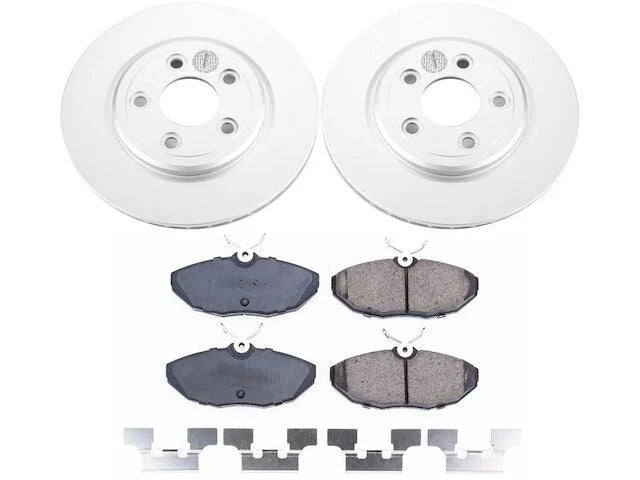 Rear Brake Pad and Rotor Kit for Jaguar XJ8 (2005) QV186TV
