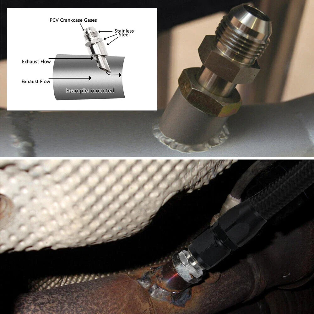 E-VAC Scavenger Kit for Universal Fit (Stainless Steel T304)