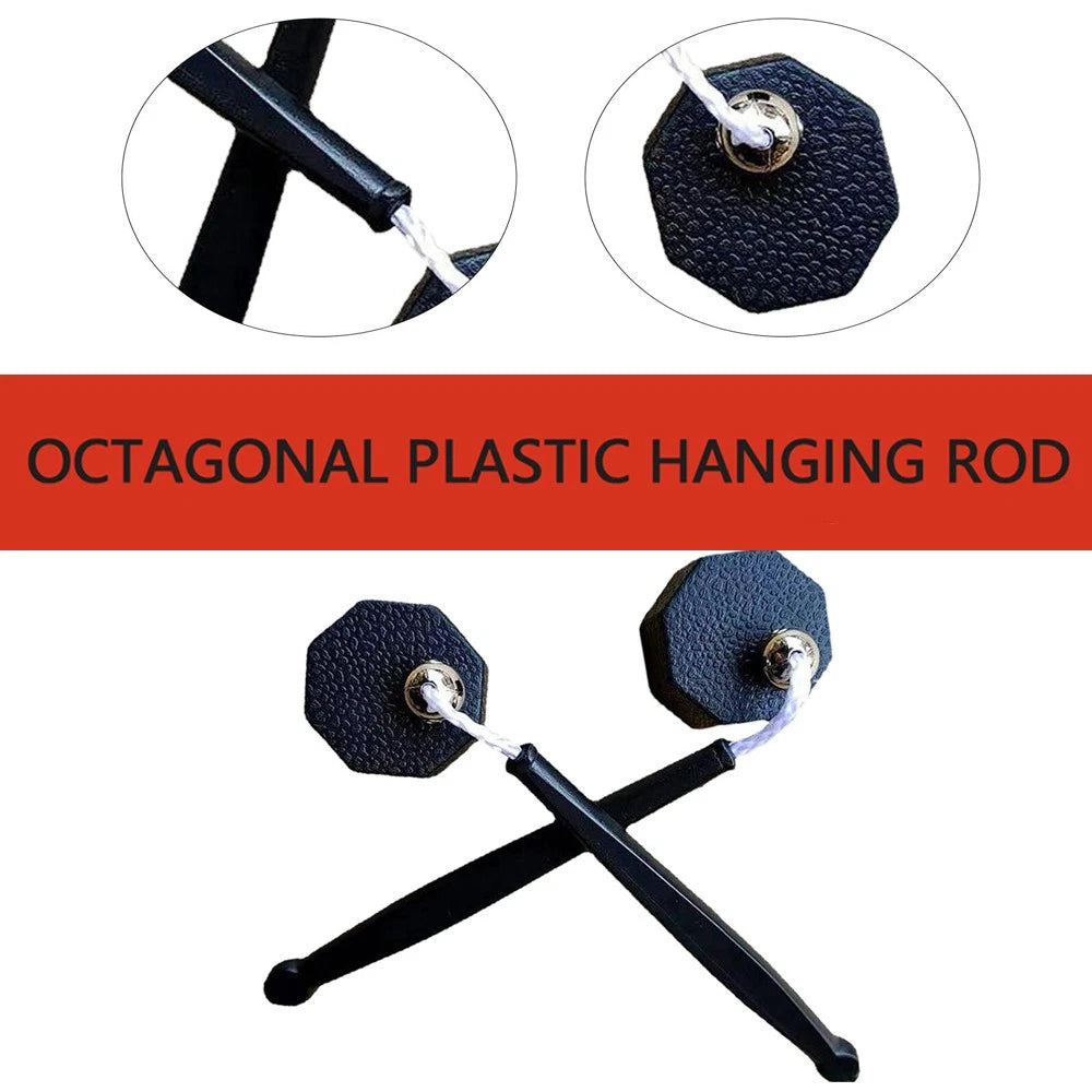 2X Billiard Chalk Holder for Pool Cue - Octagon Design