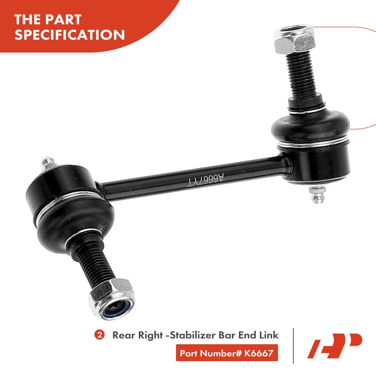 Set of 8 Front Lower Ball Joints Sway Bar Links for Buick Rainier (2004–2007)