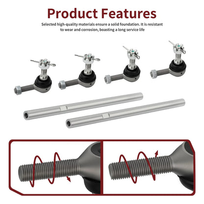 Tie Rod Ends Kit for Polaris Predator 500 (2003–2006) 7061113 5133933