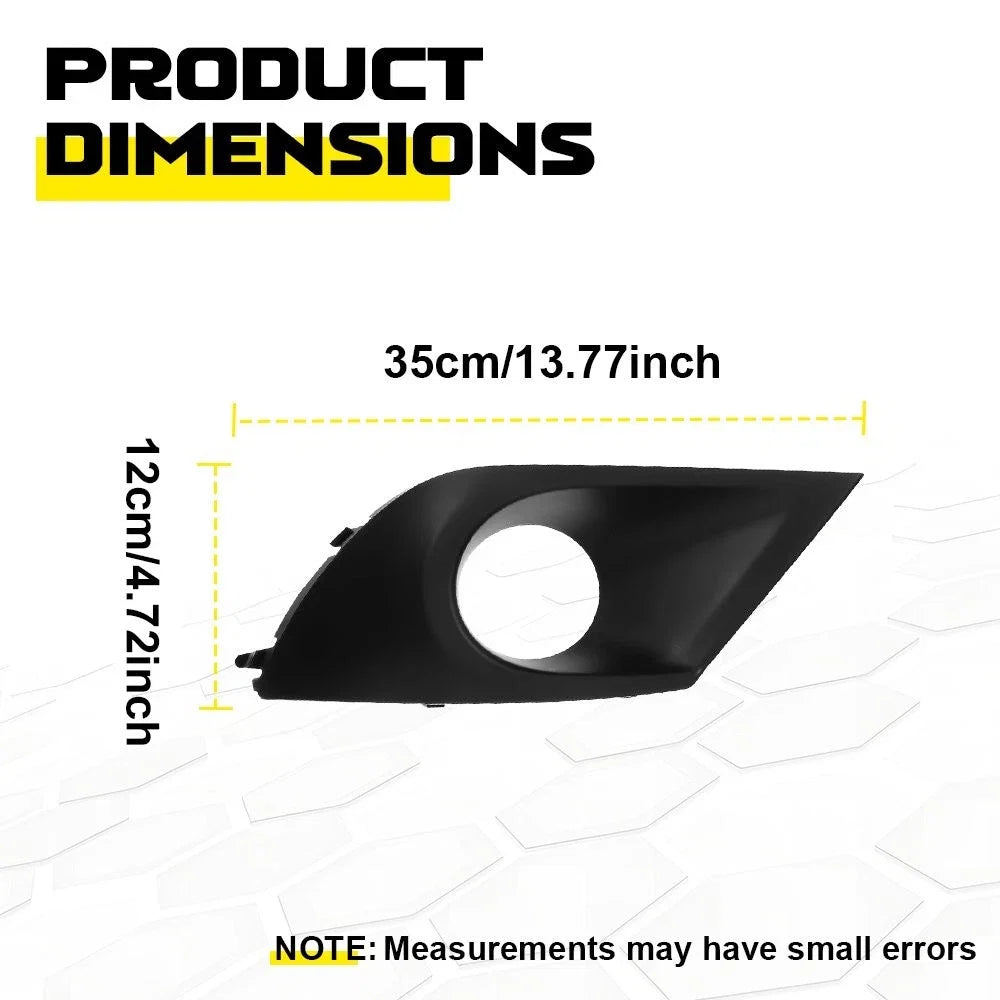 2X Fog Light Cover Bezel Trim for Subaru Legacy (2015–2017)