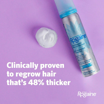 Rogaine Hair Growth Foam 5% for Women (Pack of 1)