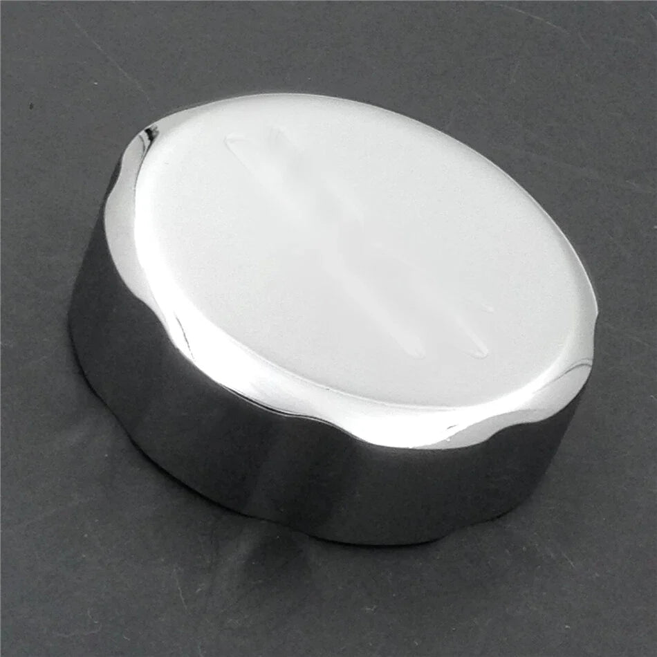Chrome Brake Fluid Reservoir Cap for Suzuki GSXR 600/750 (1992–2012)