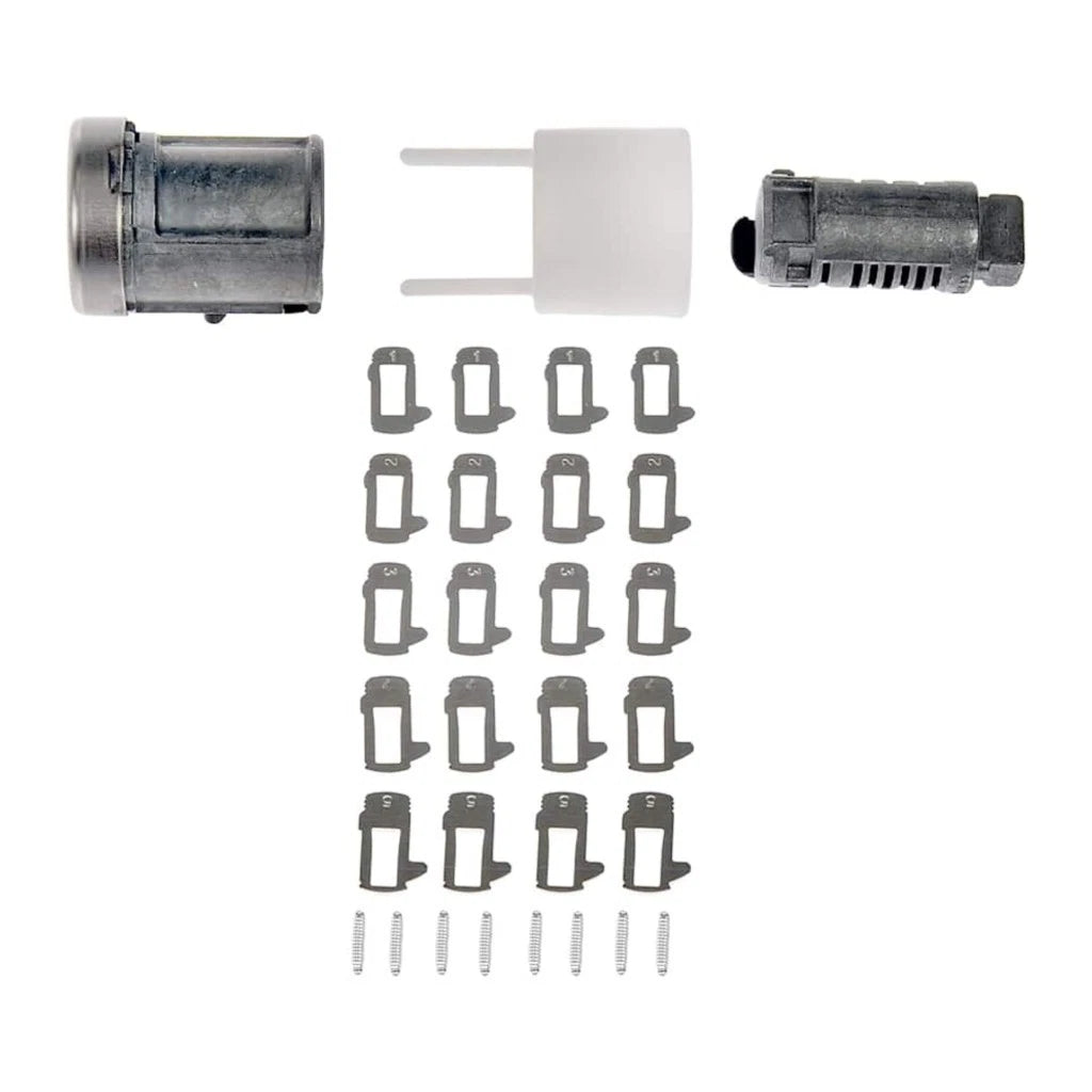 Ignition Lock Cylinder for Ford Mustang (2005–2014) | Chrome Housing ALX-PAU-RB-924-717-CLA3