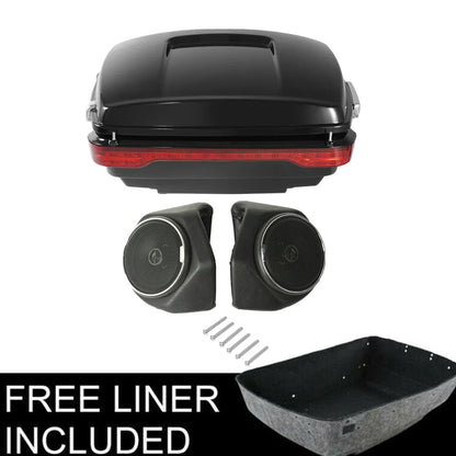 Trunk Brake Tail Light Speakers for Harley Touring Road Glide (2014–2026)