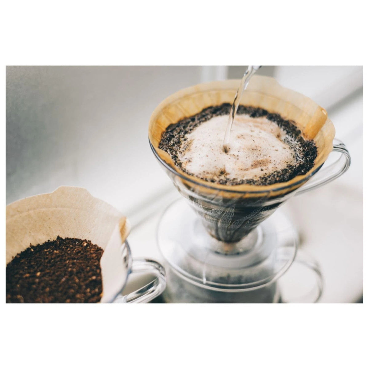 100ct Hario V60 Paper Coffee Filter Size 02 Natural