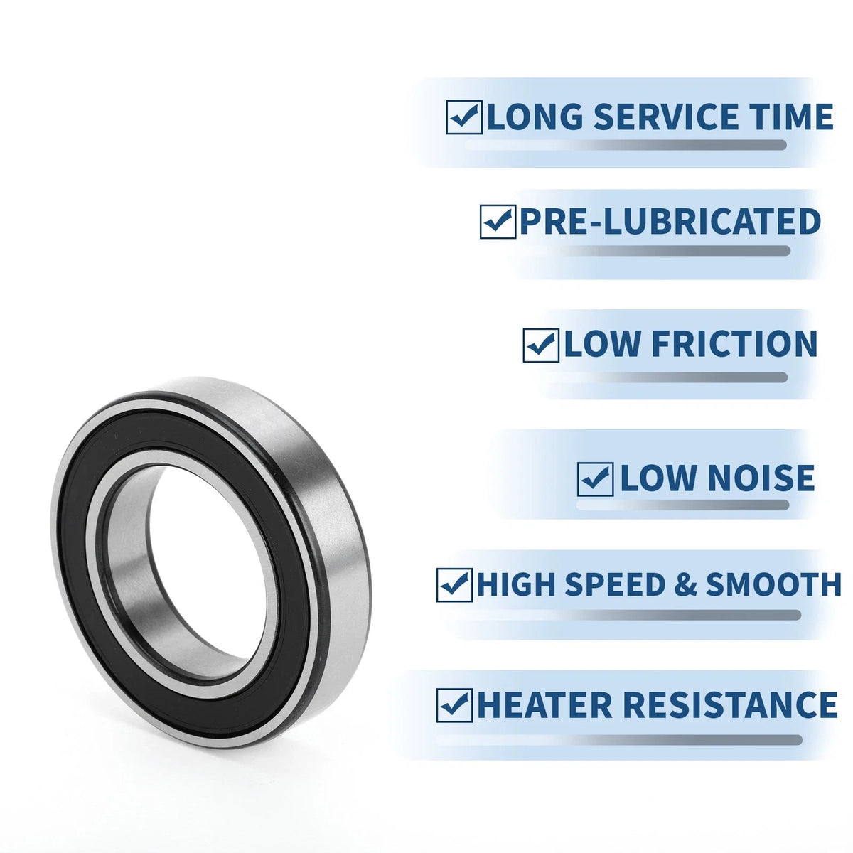 Deep Groove Ball Bearing 40x68x15mm for Scooter Skateboard (6008VV)
