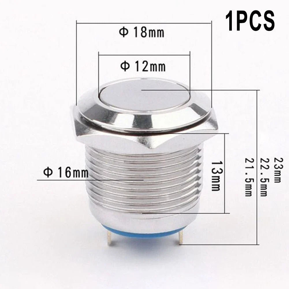 Push Button Switch 18mm IK09 Normally Open for Automotive