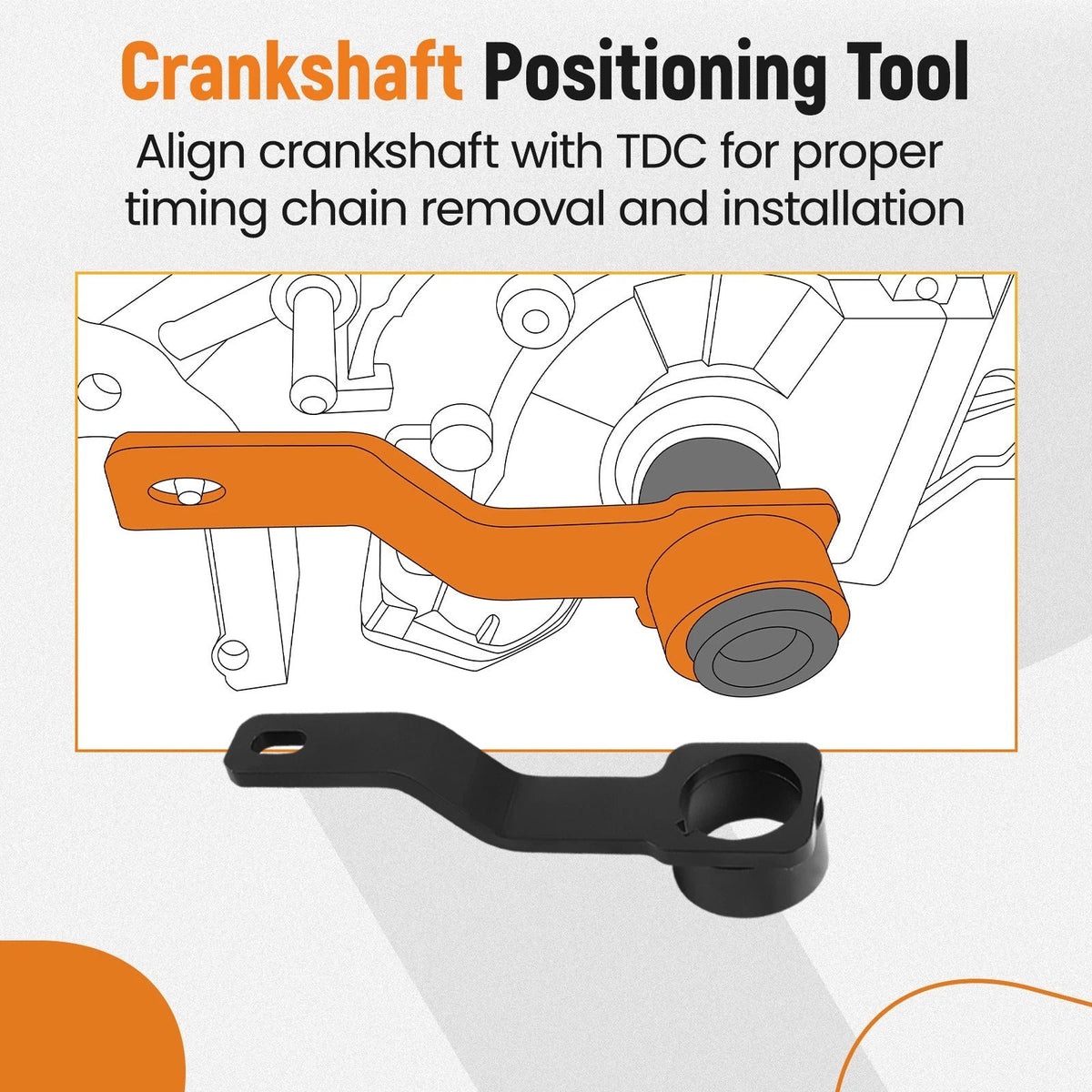 Crankshaft Positioning Tool for Ford Modular V8 V10 (1991–2022)