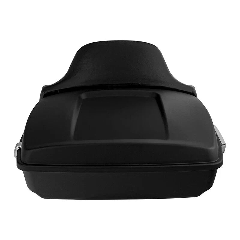 Matt Chopped Trunk Backrest Mount Rack for Harley Touring Street Glide (2009–2013)