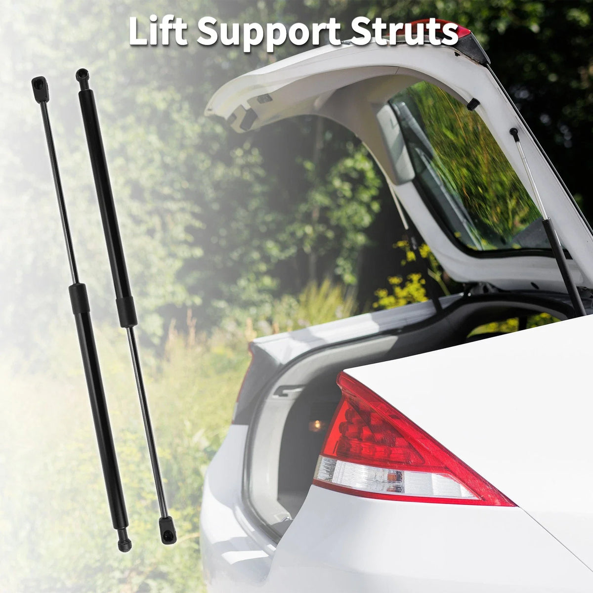 Set of 2 Rear Hatch Lift Supports Struts for Hyundai Tiburon Coupe (2003–2008)