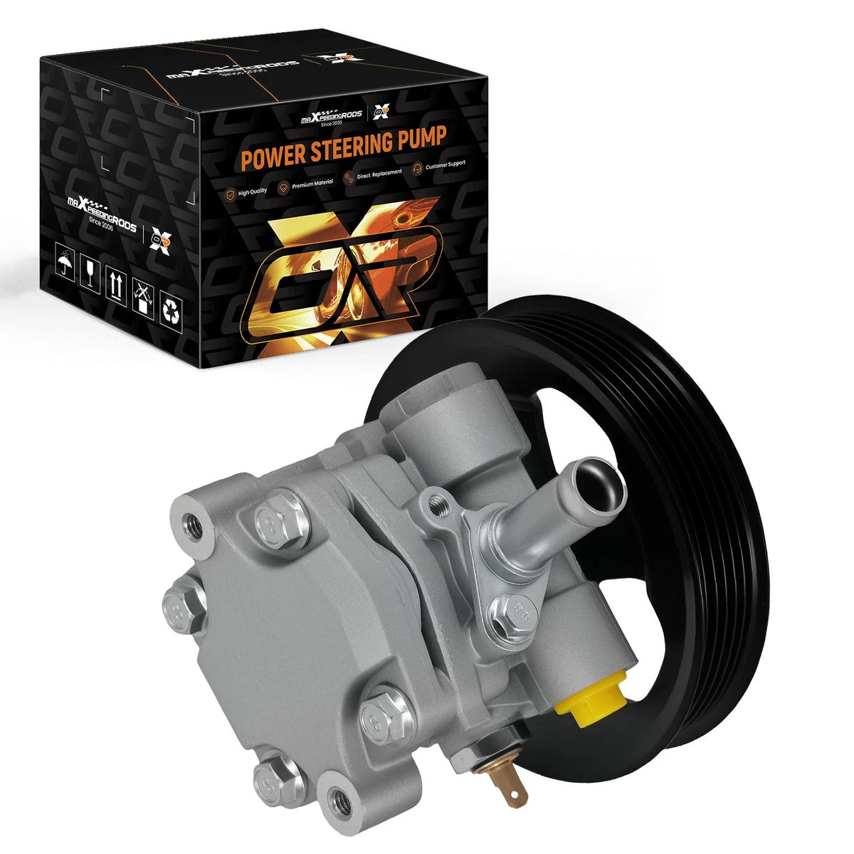 Front Power Steering Pump for Mitsubishi Outlander L4 (2004–2006) 21-5401