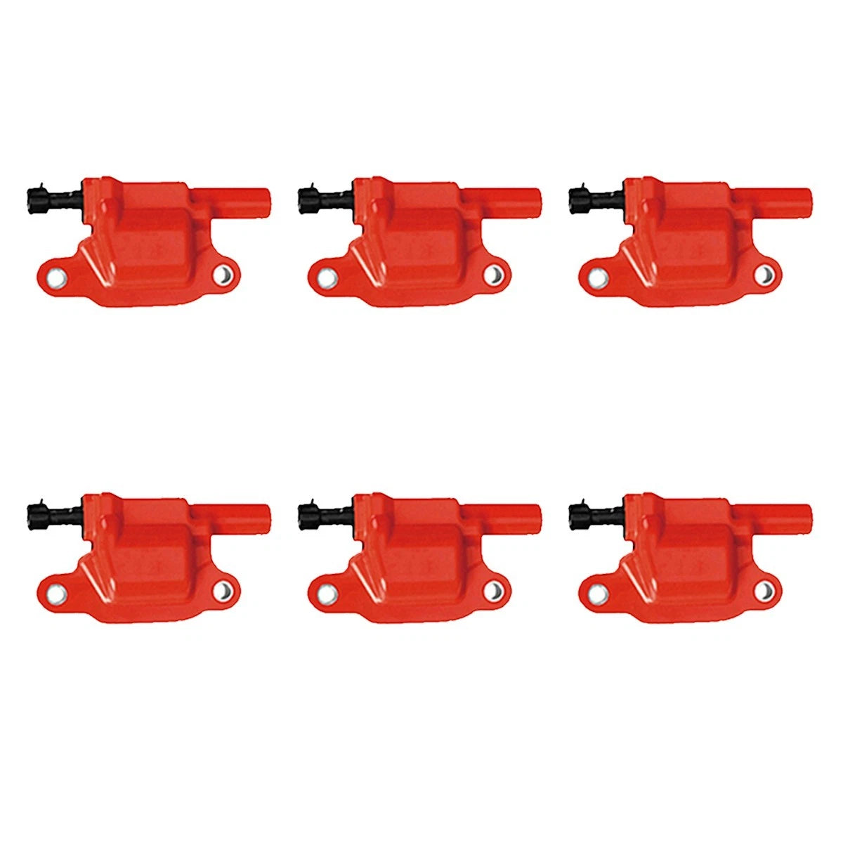Set of 6 Ignition Coils for Chevy Trailblazer GMC Sierra 1500 (2004–2007) 7805-1218J-06