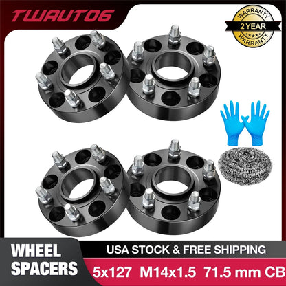 Set of 4 Hubcentric Wheel Spacers for Jeep Grand Cherokee Gladiator (2011–2023)
