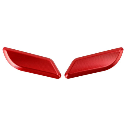 CNC Mirror Block Off Plates Red for Ducati Panigale 959 1299 R S (2015–2019)