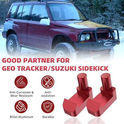 Soft Top Roof Latch Clips Springs Kit for Geo Tracker Suzuki Sidekick