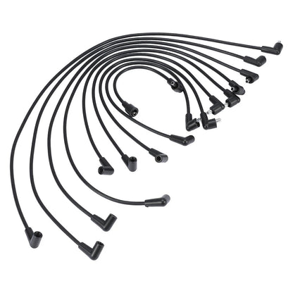Set of 9 Spark Plug Wires for Chevy Suburban SaVana Express Van (1973–1975)
