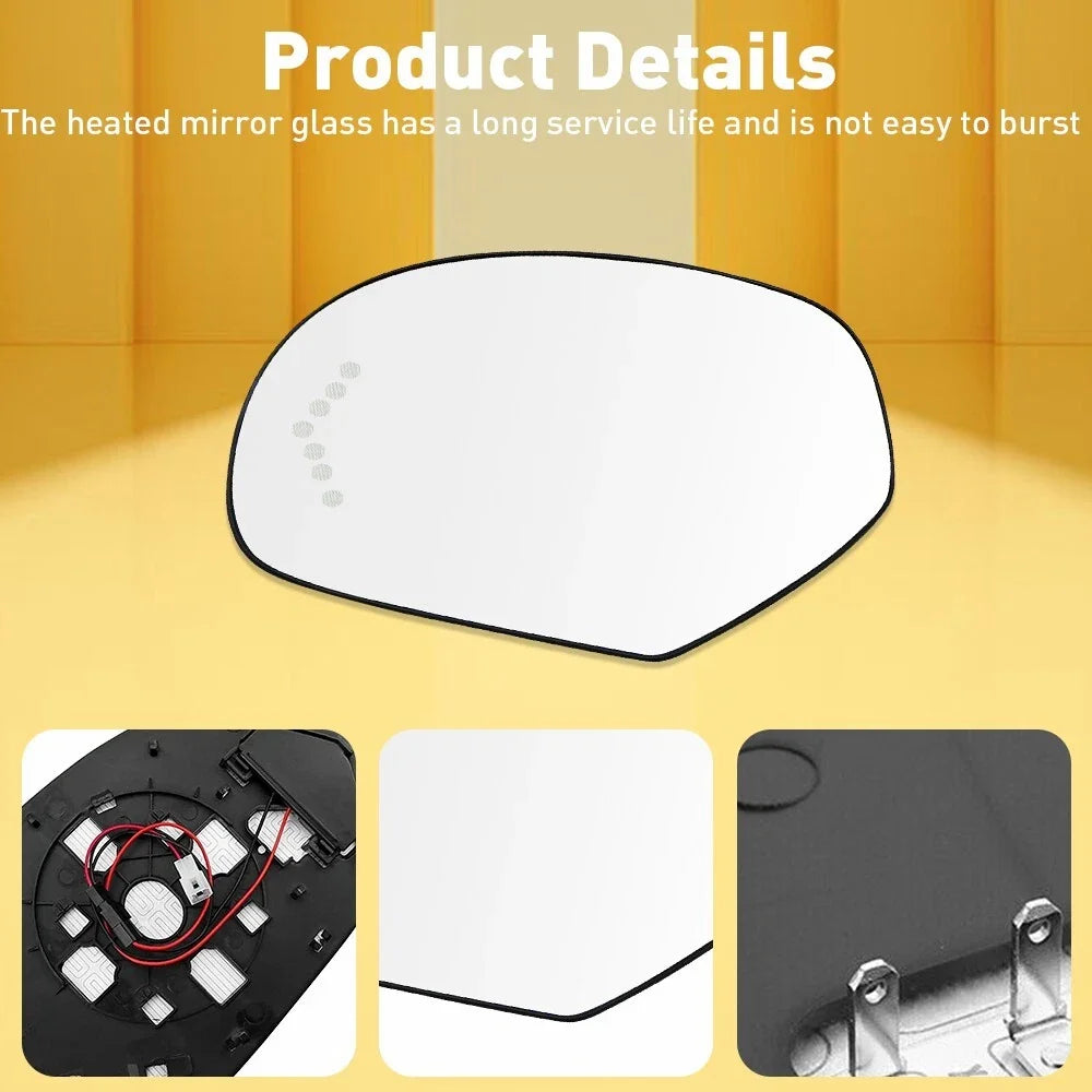 Heated Signal Glass Mirror for Chevrolet GMC Tahoe Yukon (2007–2013)