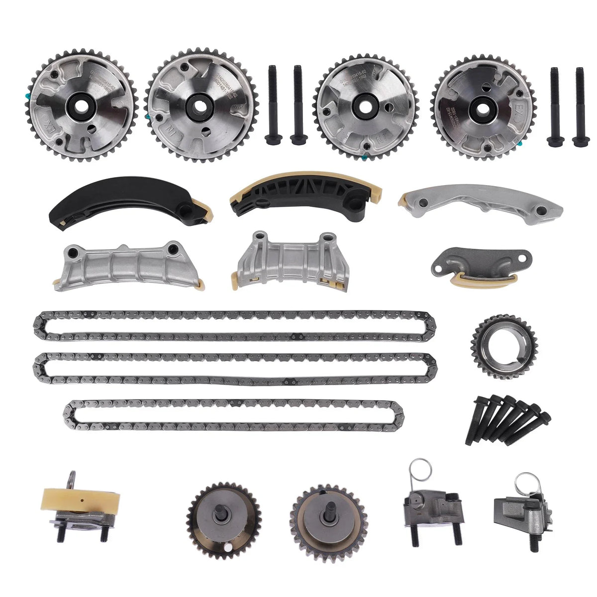 Engine Timing Chain Kit for Chevy Impala, GMC, Cadillac, Pontiac G6 G8 V6 3.0L 3.6L (2006–2015)