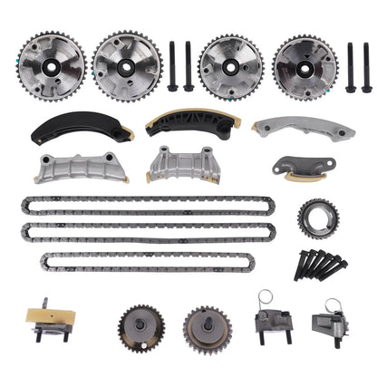 Engine Timing Chain Kit for Chevy Impala, GMC, Cadillac, Pontiac G6 G8 V6 3.0L 3.6L (2006–2015)