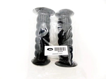Black Hand Grip Set for Kawasaki F9 (1972-1975) - Left & Right Pair