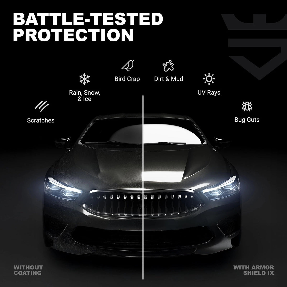 Ceramic Coating Kit for Cars - AvalonKing Armor Shield IX - High Gloss