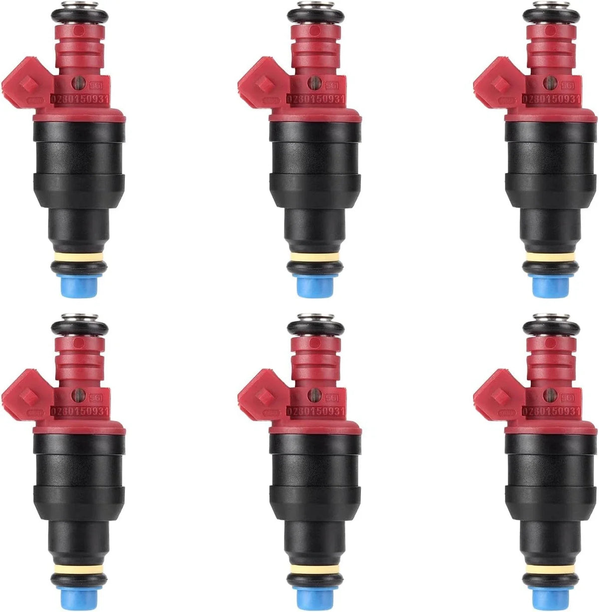 6X Fuel Injector 0280150931 for Ford Explorer 4.0L V6 (1993–1994)