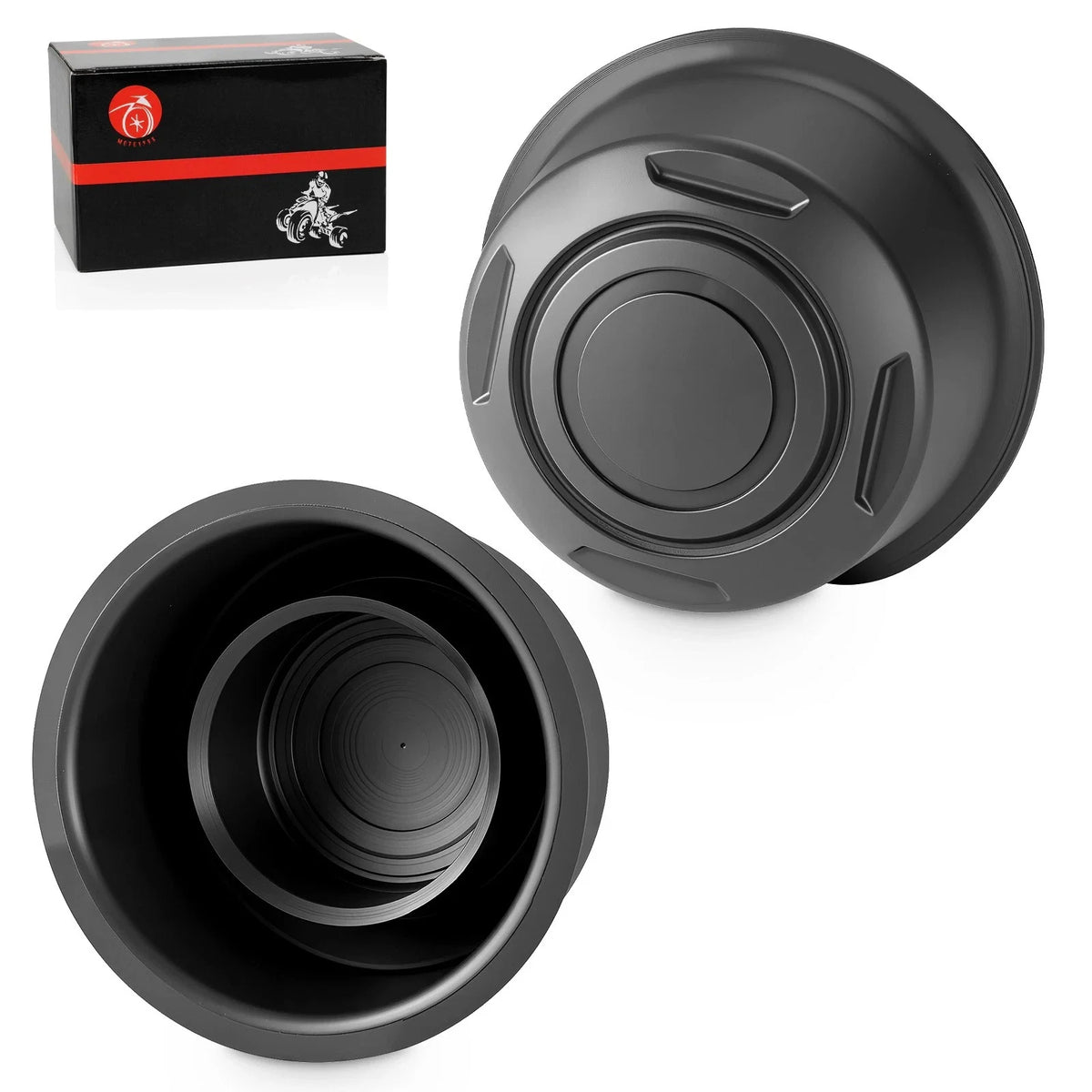Wheel Center Dust Hub Cap for Yamaha YFM450 Grizzly 450 (2008–2014)