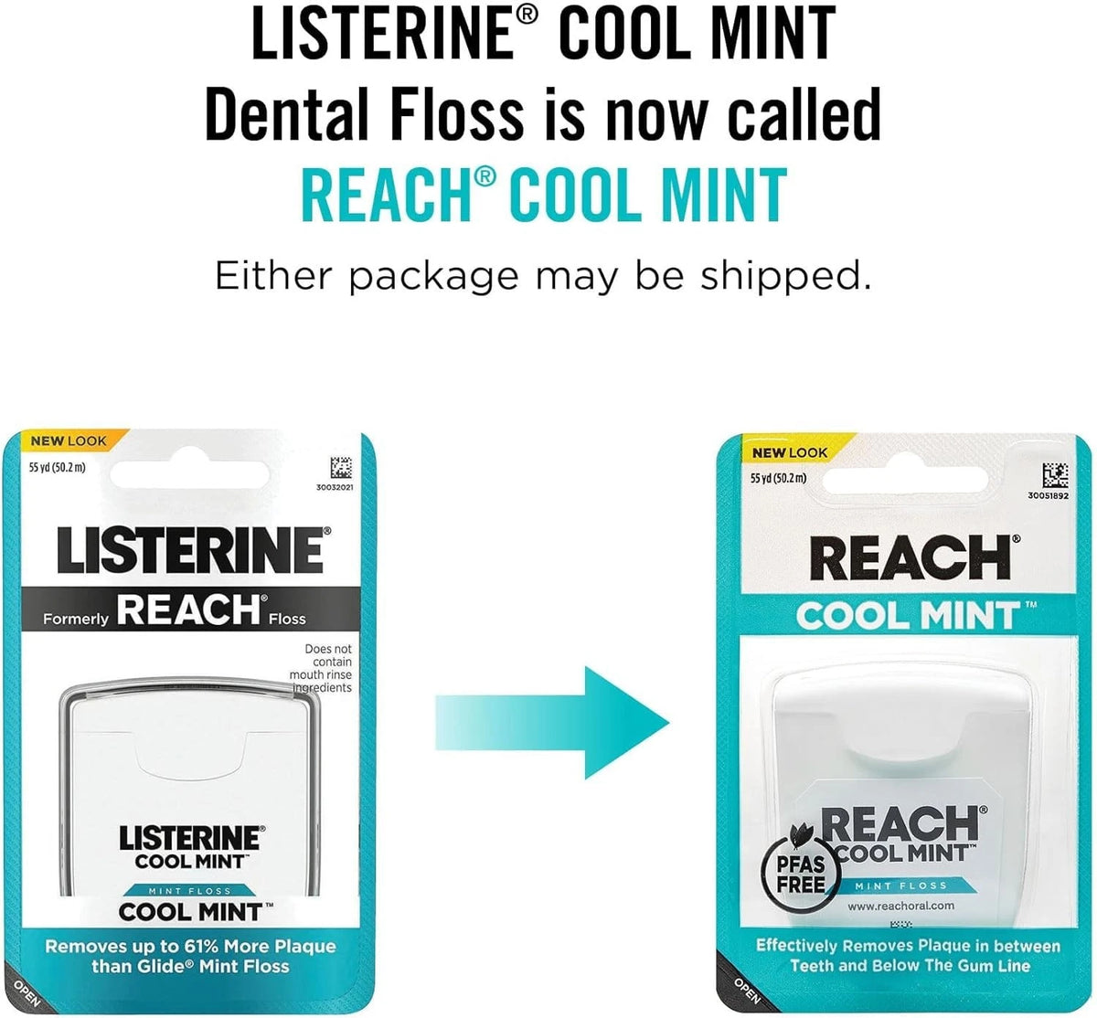 Dental Floss for REACH (Pack of 1) - Cool Mint