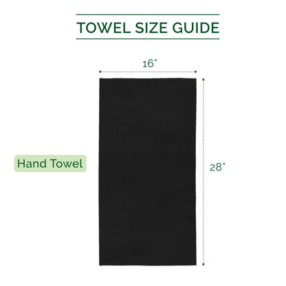 Set of 4 Popcorn Towels for Bathroom 16 x 28 inches