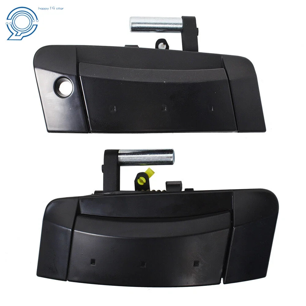 Pair of Black Plastic Door Handles for Nissan 350Z (2003–2009)