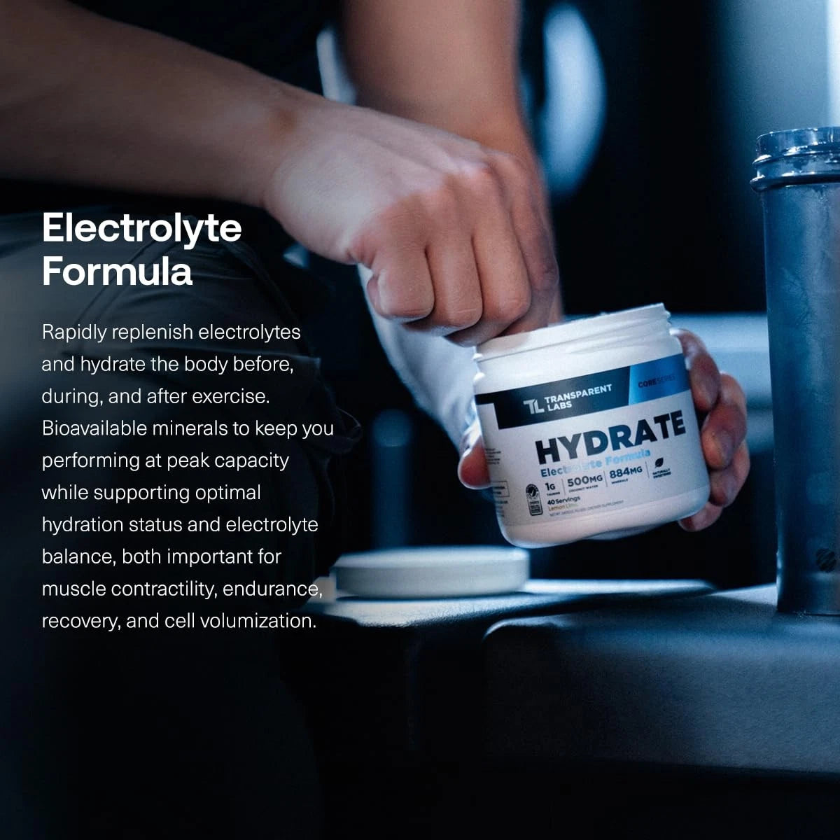 Transparent Labs Hydrate for Hydration (Pack of 1)