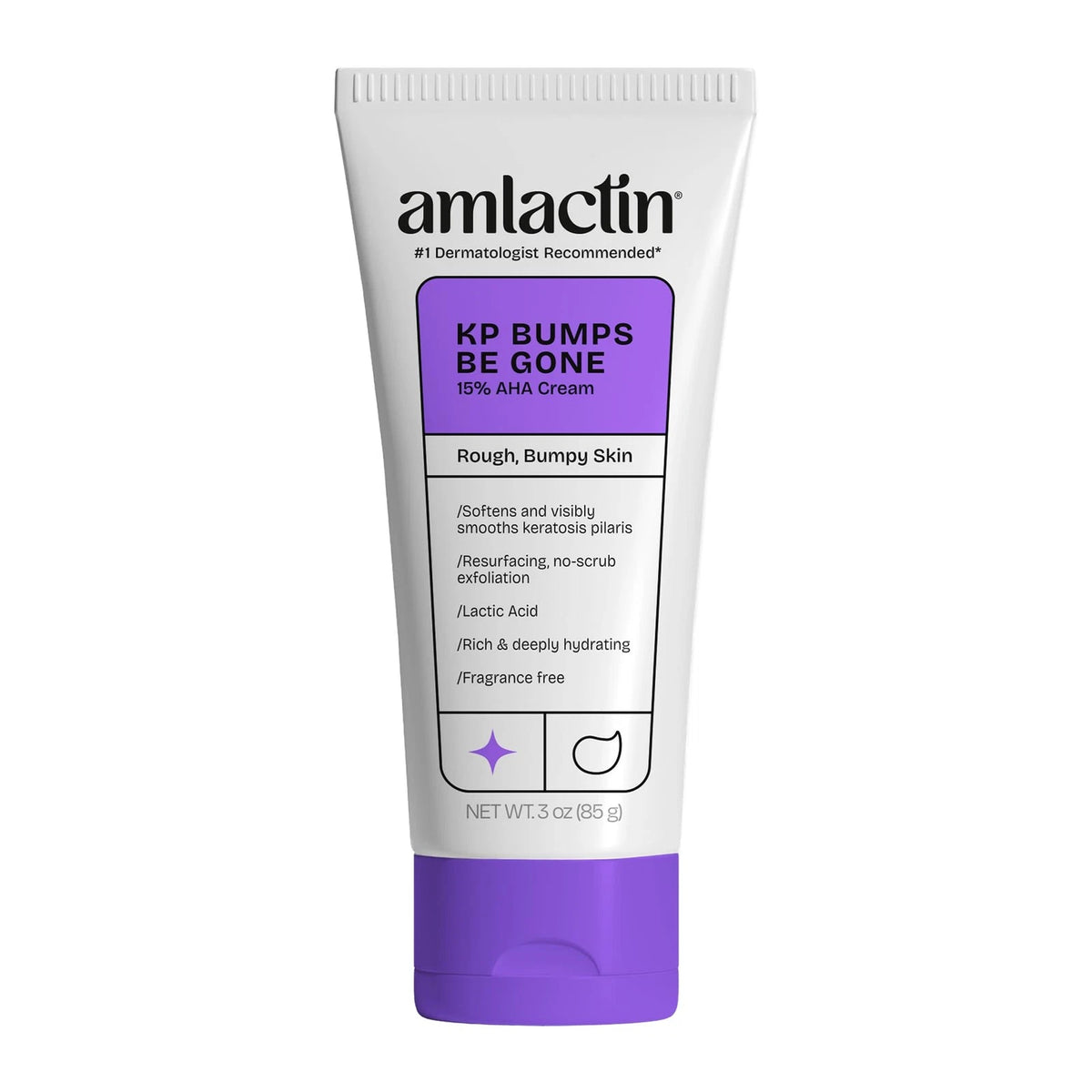 Therapeutic Body Cream for AmLactin KP Bumps Be Gone (3 oz)