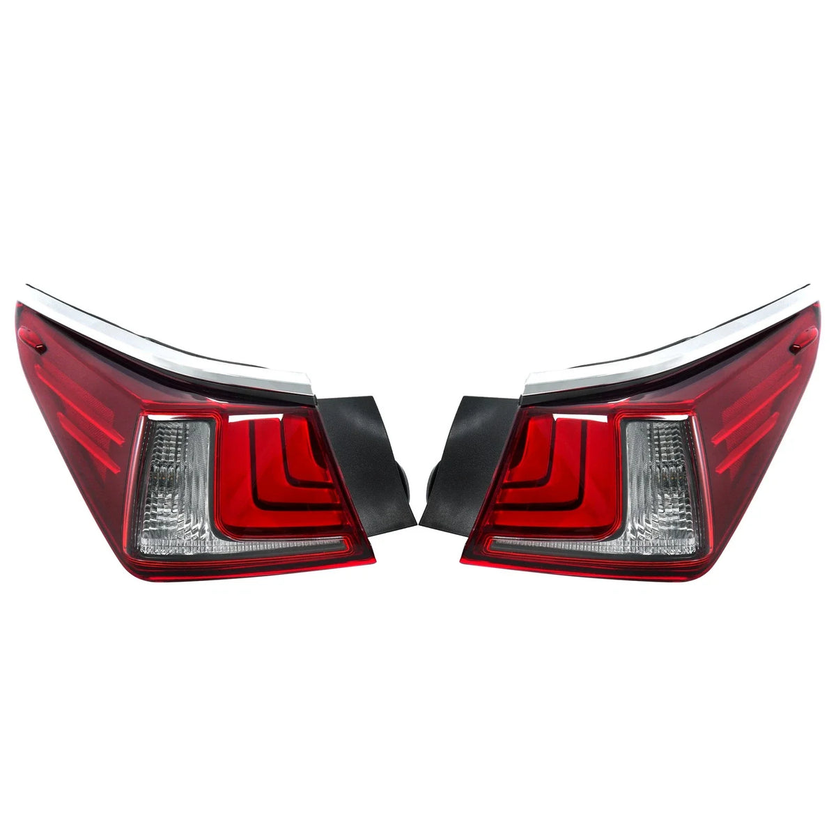 Clear LED Tail Lights Assembly for Lexus ES250 ES350 (2019–2021)
