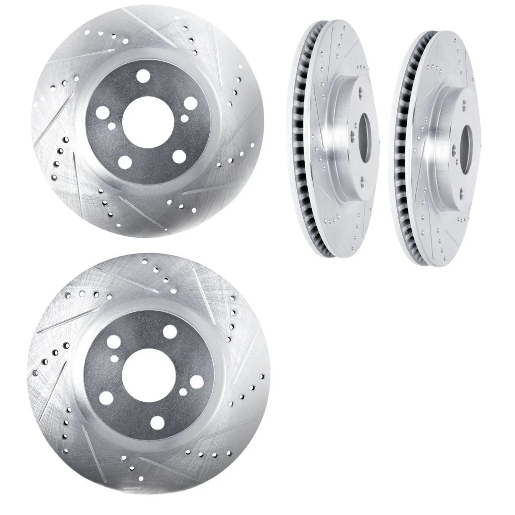 Brake Rotor Set for Subaru WRX (2016–2021) ALX-PAU-DF-7004-13054-CLA2