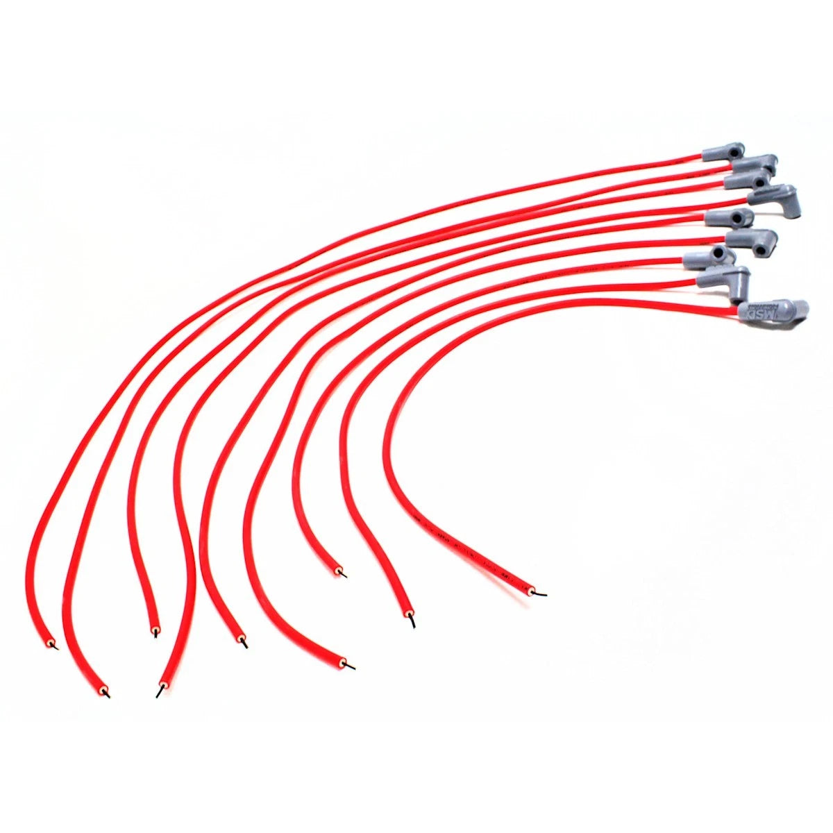Set of 8 MSD Spark Plug Wires for Ford F-250, Chevy C15 (1988–1994)